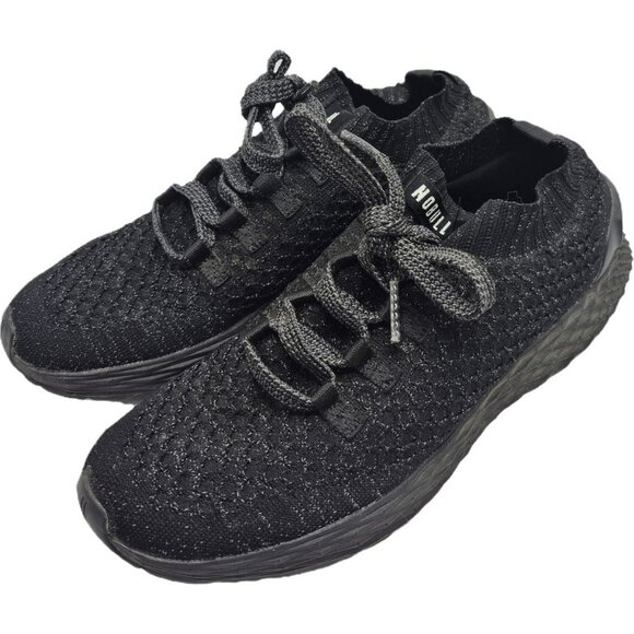 Nobull Diamond Kite Runner Knit Athletic Sneakers Lace-Up Men's 7.5 Women's 9 - Picture 8 of 9